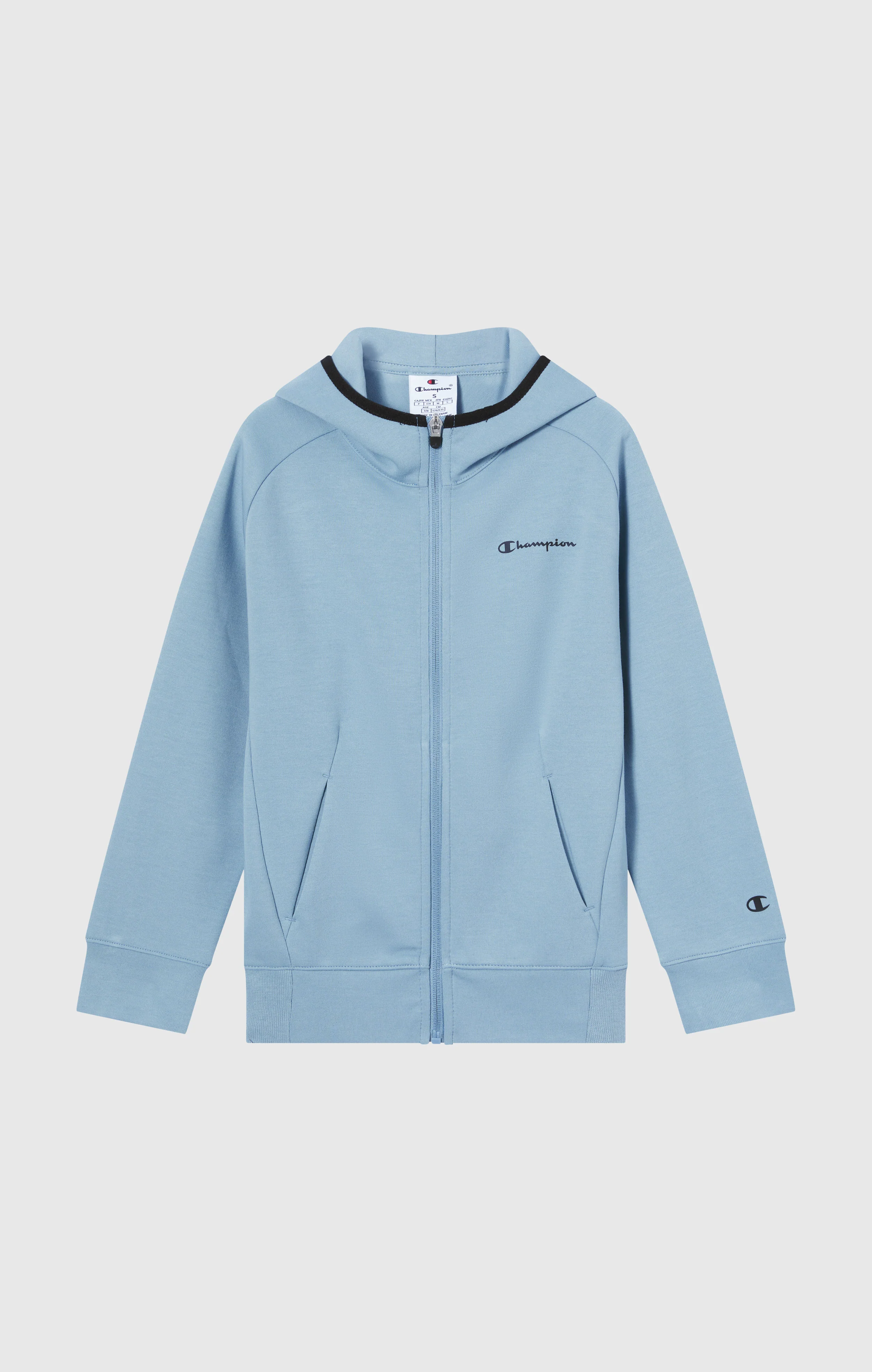 Boys’ Full Zip Hoodie in X Pro Interlock C-Tech - Image 4