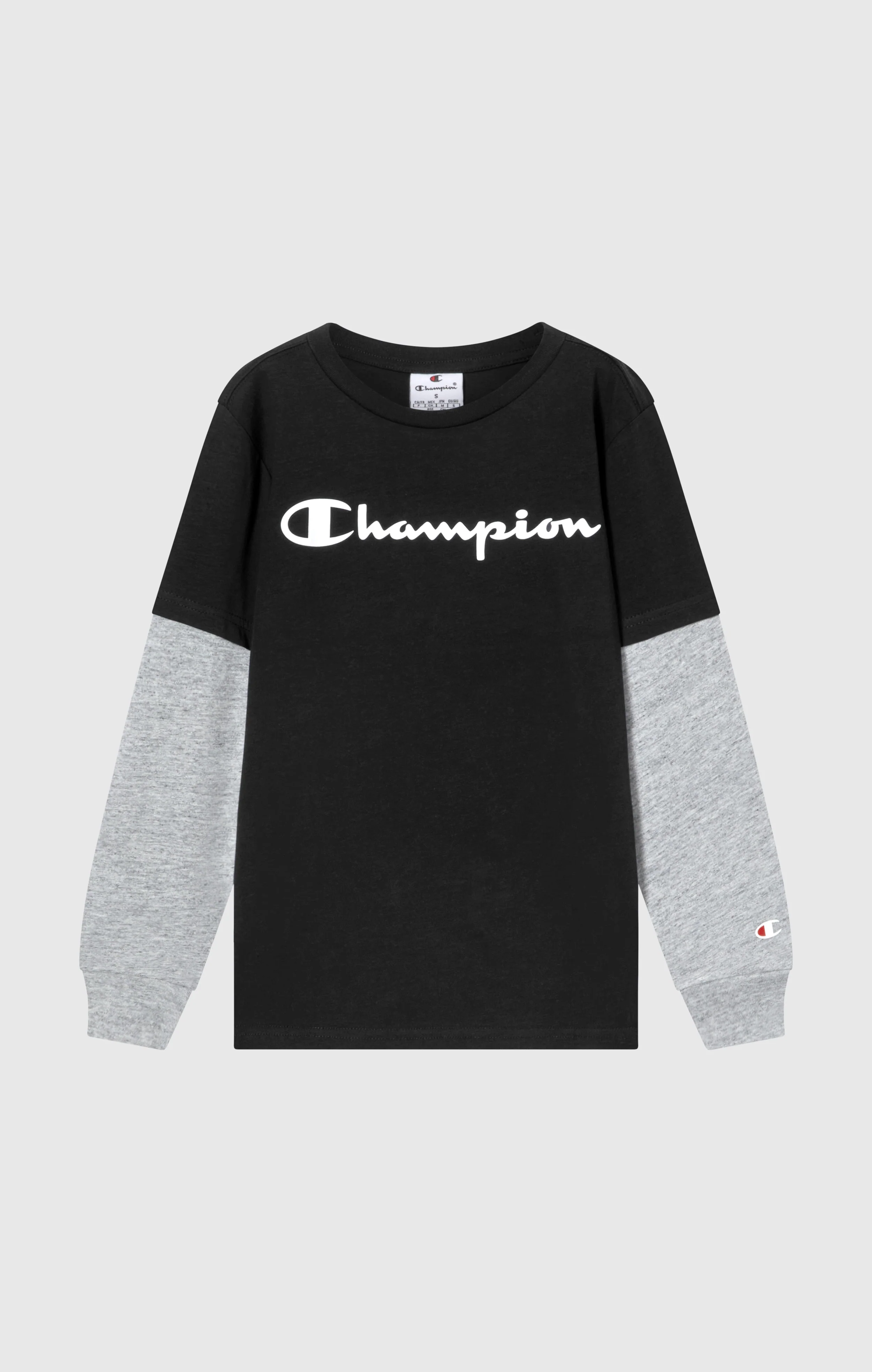 Boys' Long Sleeve T-Shirt Script Logo - Image 4