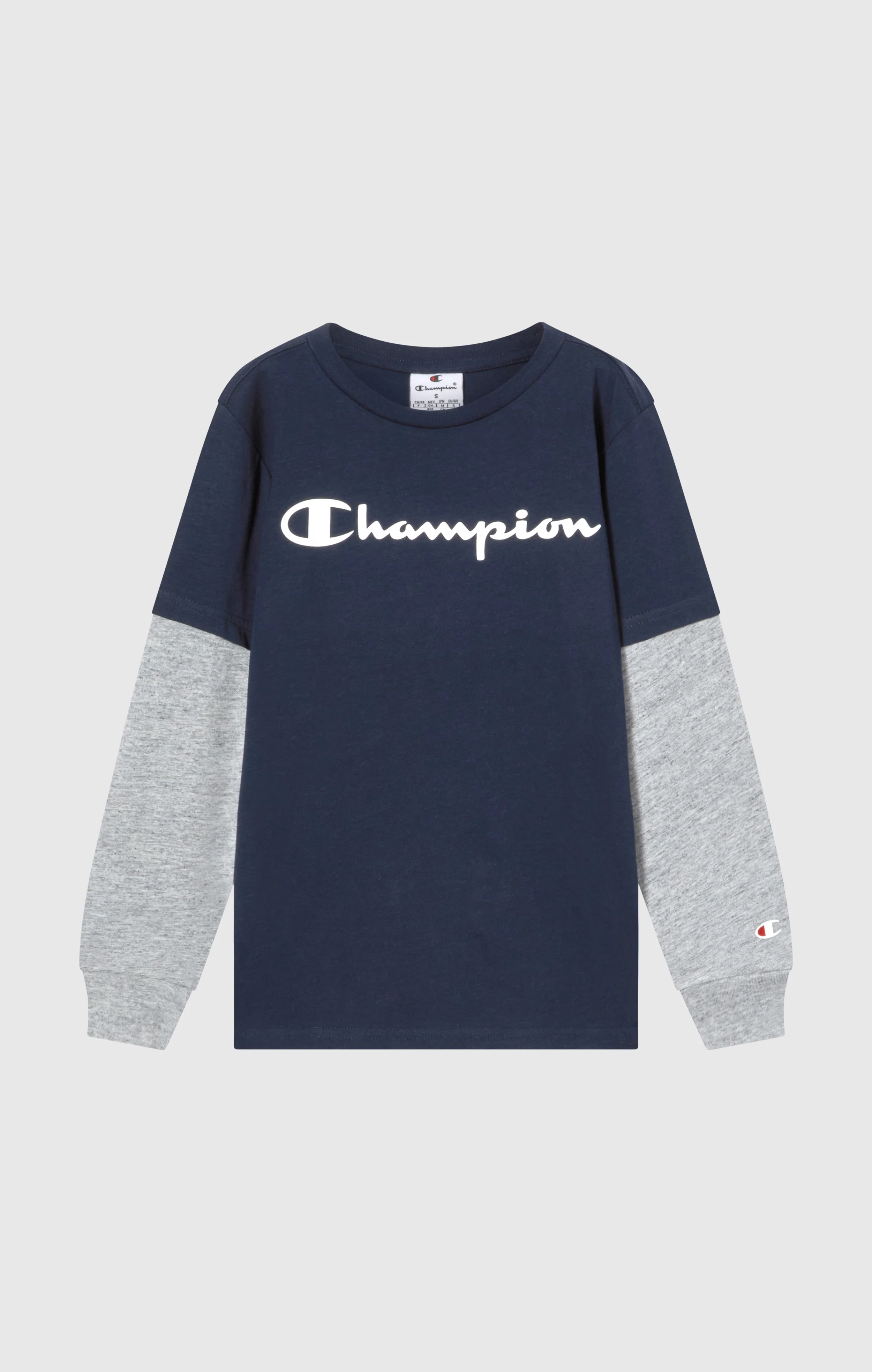Boys' Long Sleeve T-Shirt Script Logo - Image 4
