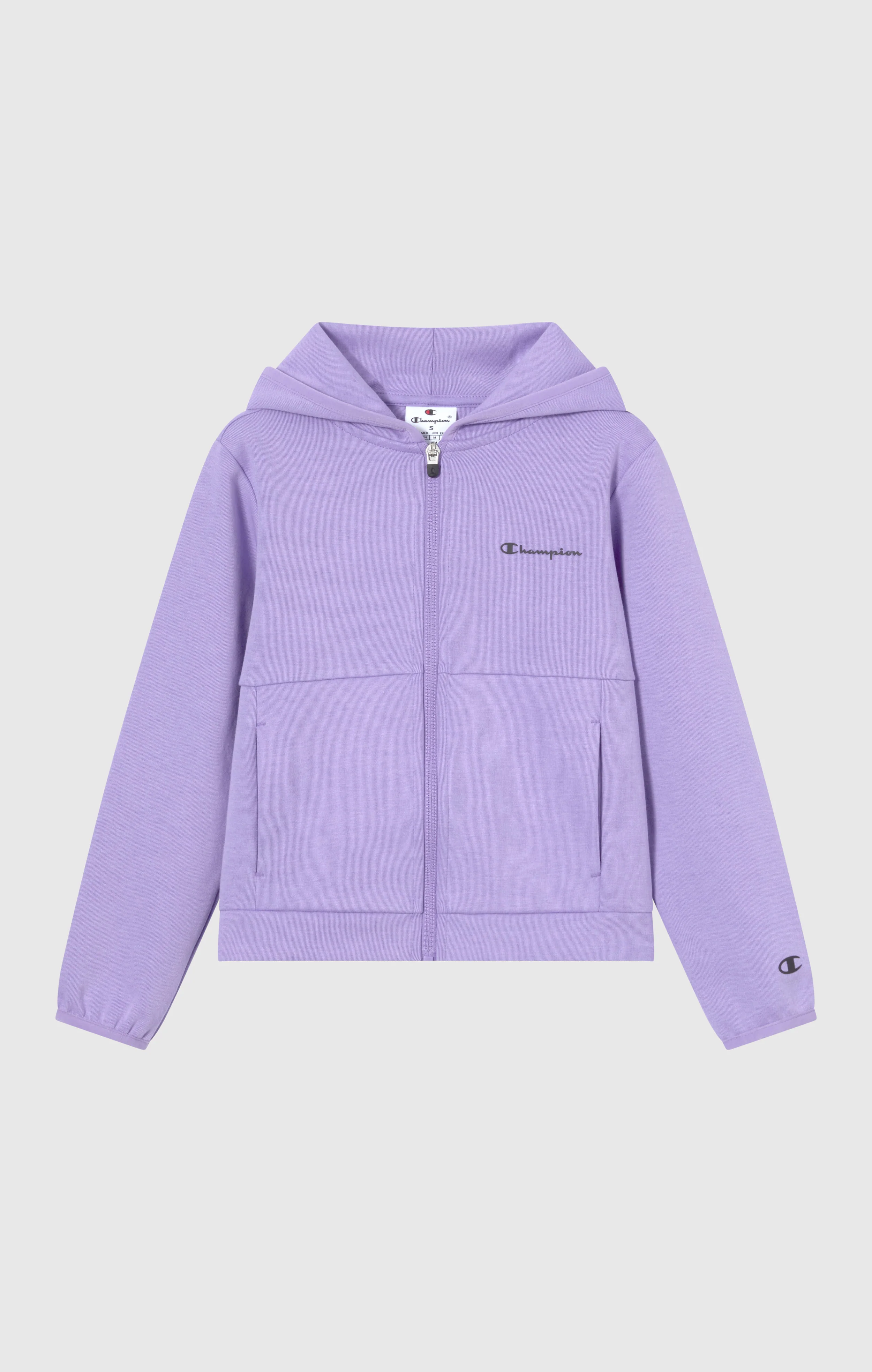 Girls' X Pro Interlock Full Zip Hoodie Sweatshirt C-Tech - Image 4