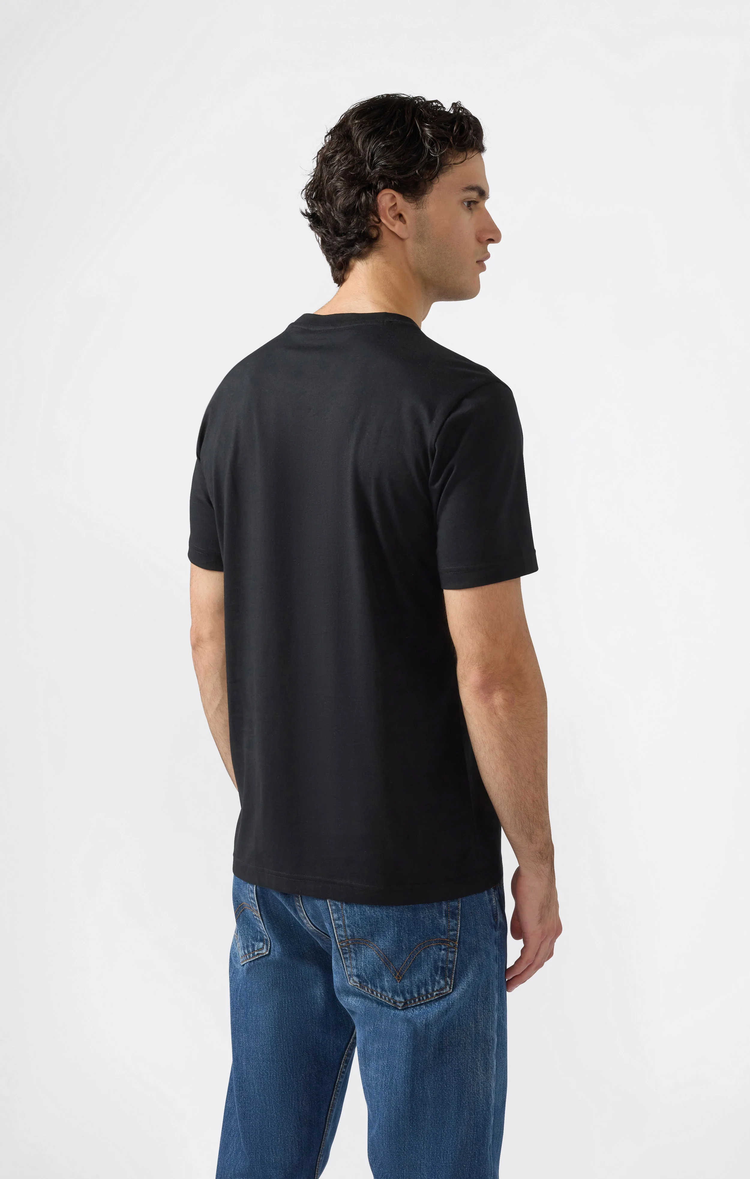 Men’s T-Shirt Script Logo - Image 4