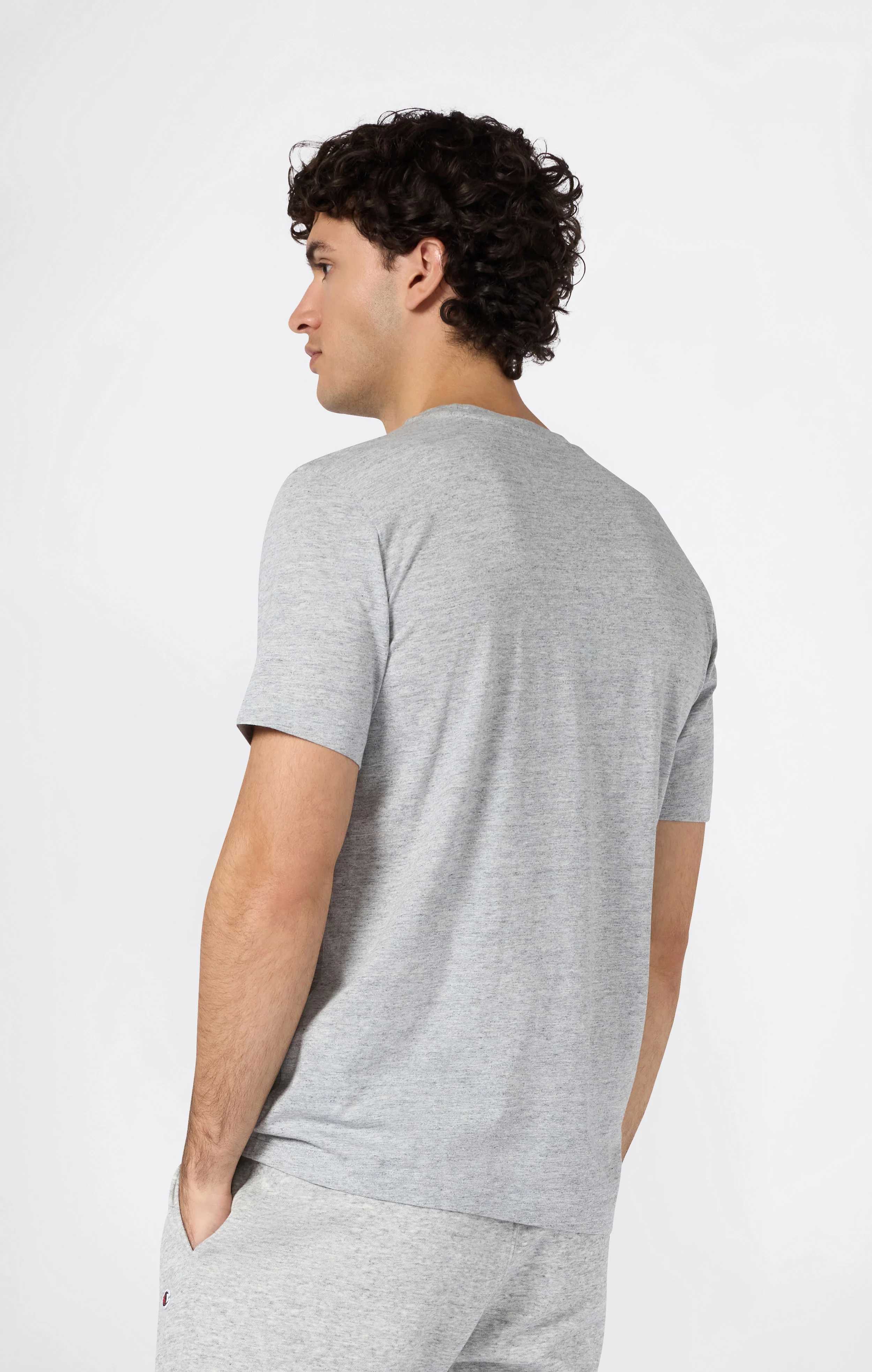 Men’s T-Shirt Script Logo - Image 3