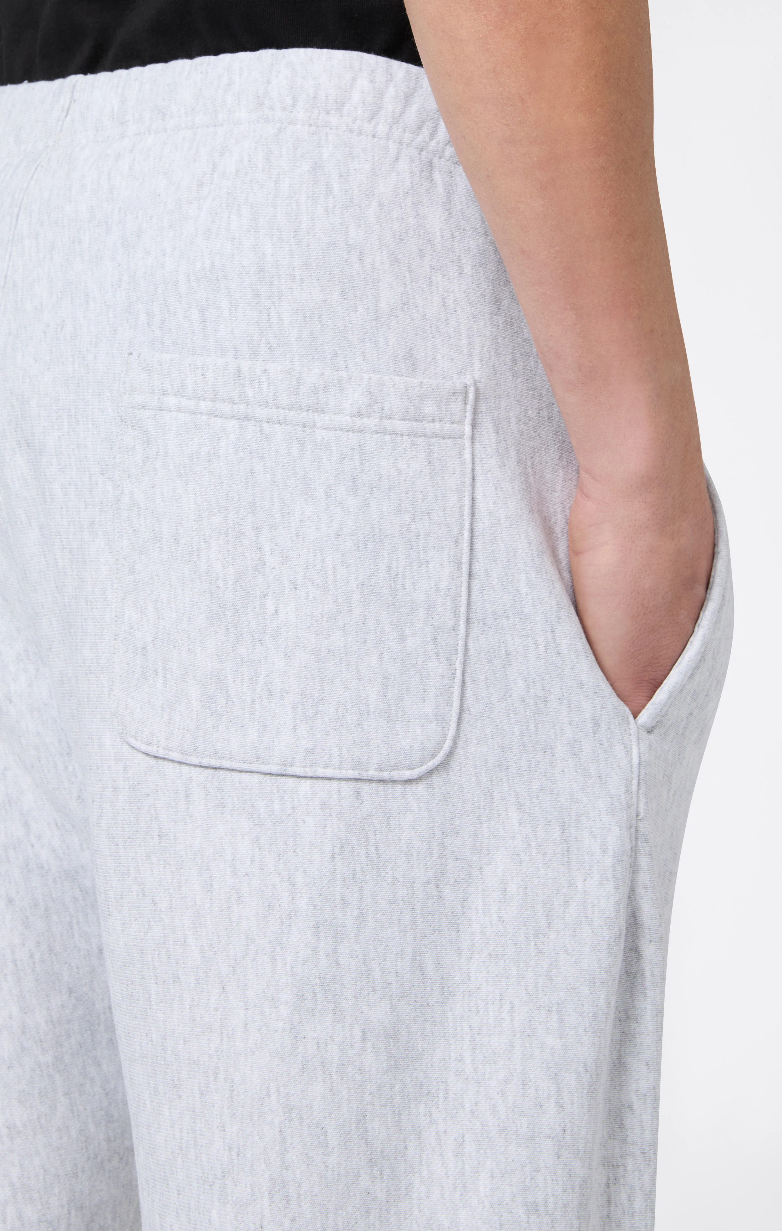 Men’s Lightweight Jogger Pants with Elastic Cuff Reverse Weave - Image 3