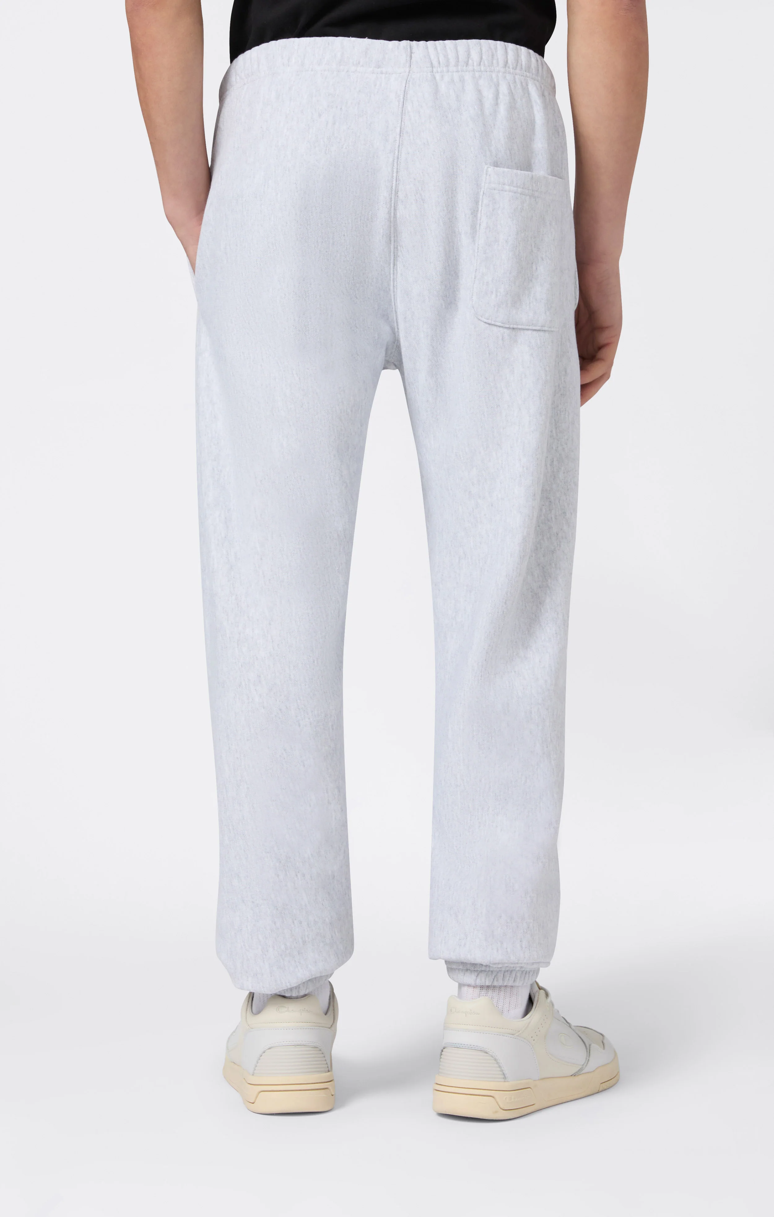 Men’s Lightweight Jogger Pants with Elastic Cuff Reverse Weave - Image 4