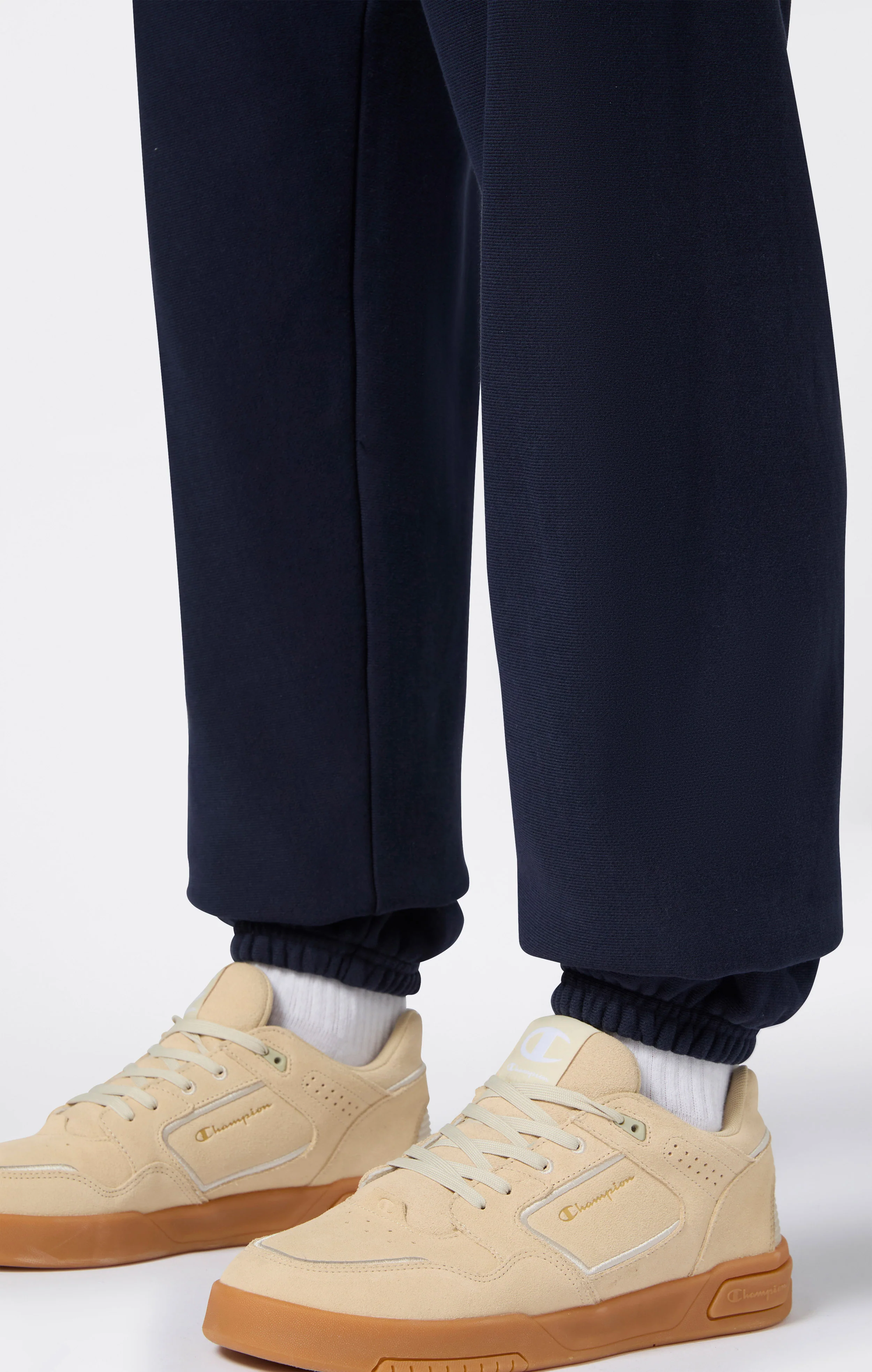 Men’s Lightweight Jogger Pants with Elastic Cuff Reverse Weave - Image 5