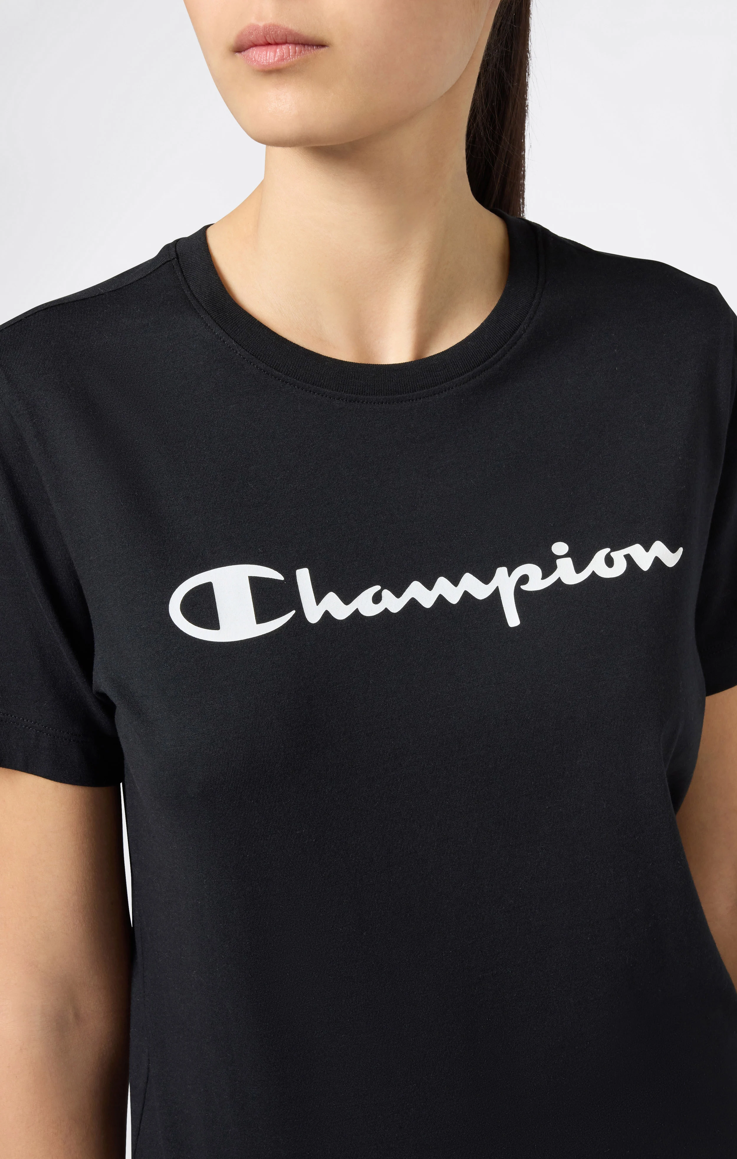 Women's Script Logo T-Shirt - Image 4