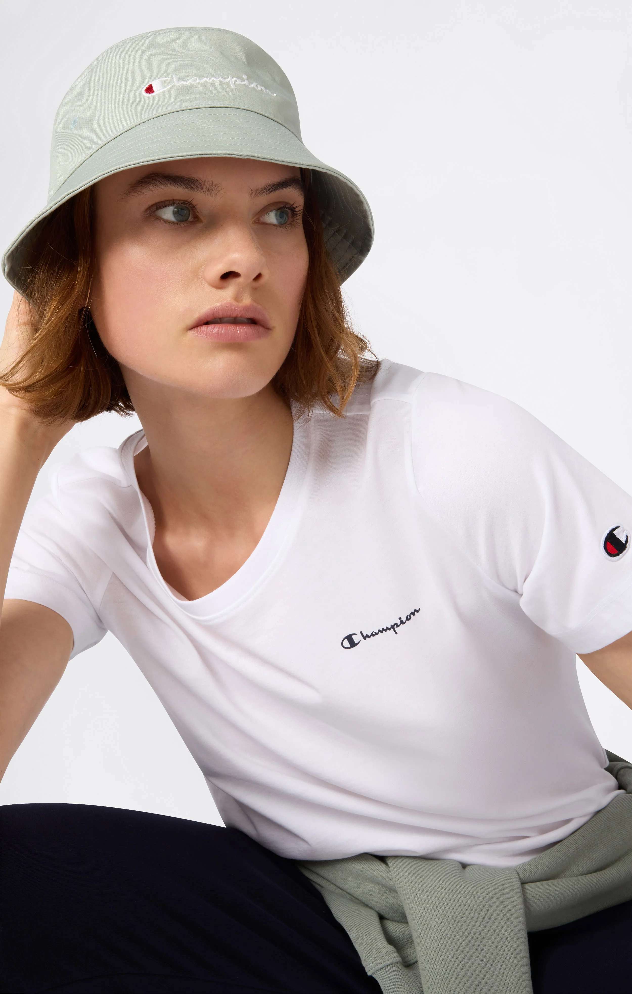 Women's Small Script Logo T-Shirt Icons - Image 4